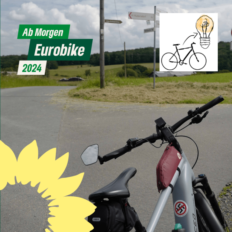 Hinweis auf dir Eurobike 2024