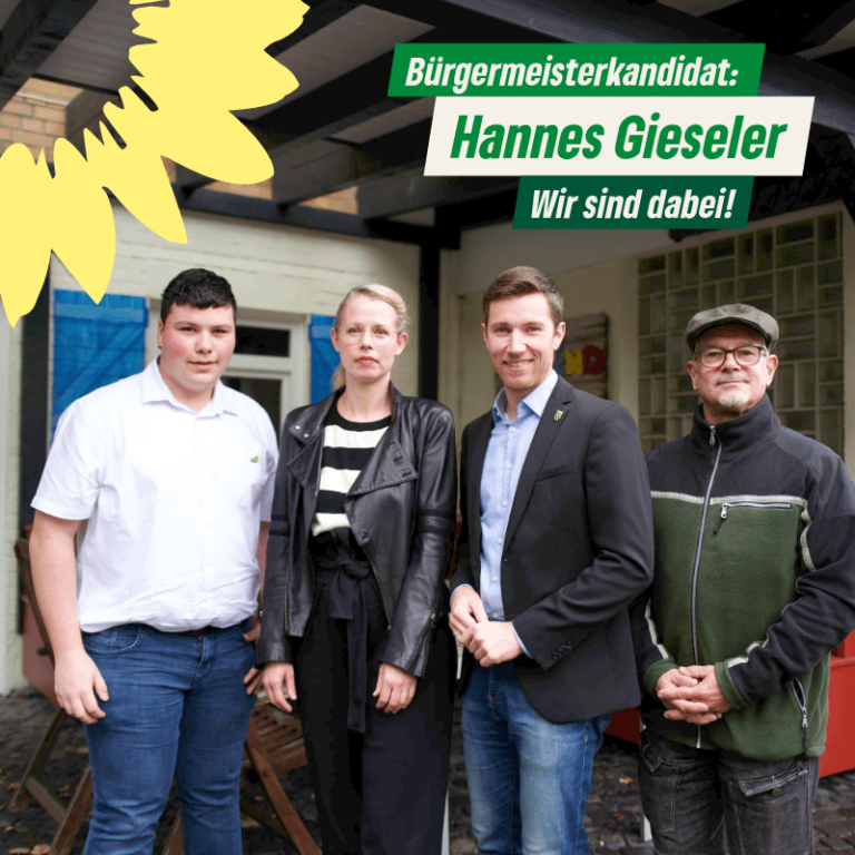 Hannes Gieseler als Bürgermeisterkandidat nominiert