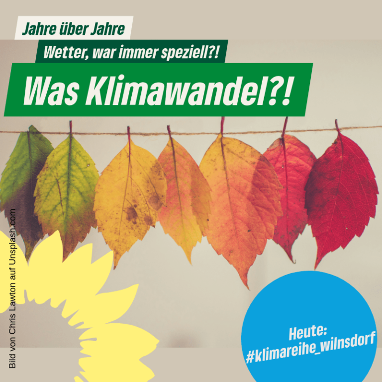 Was Klimawandel?